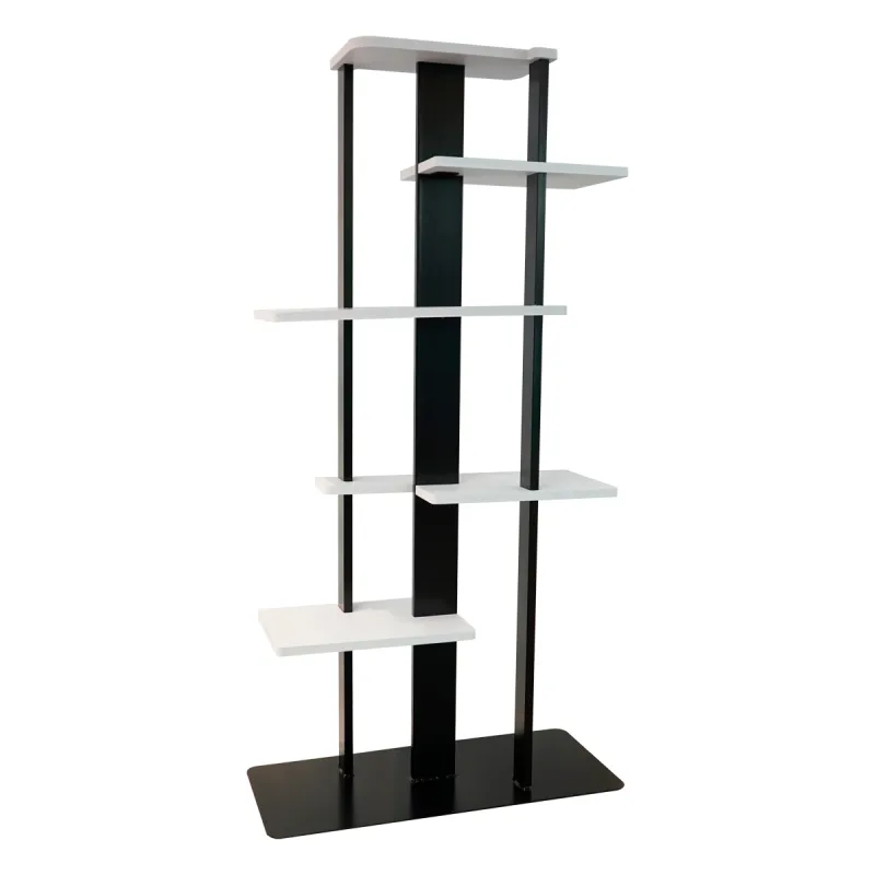 Mueble de 5 Niveles Color Blanco sin producto