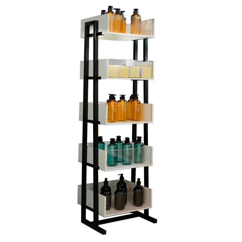 Mueble de Madera con 5 Bandejas con producto
